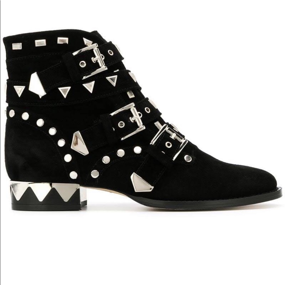 Sophia Webster suede Riko booties